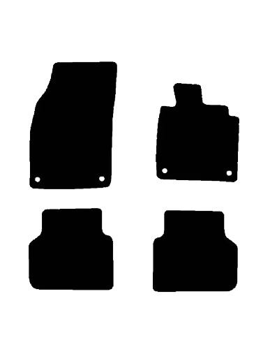 Audi Q4 E-tron (2021-2025) Car Mats Mat Shape