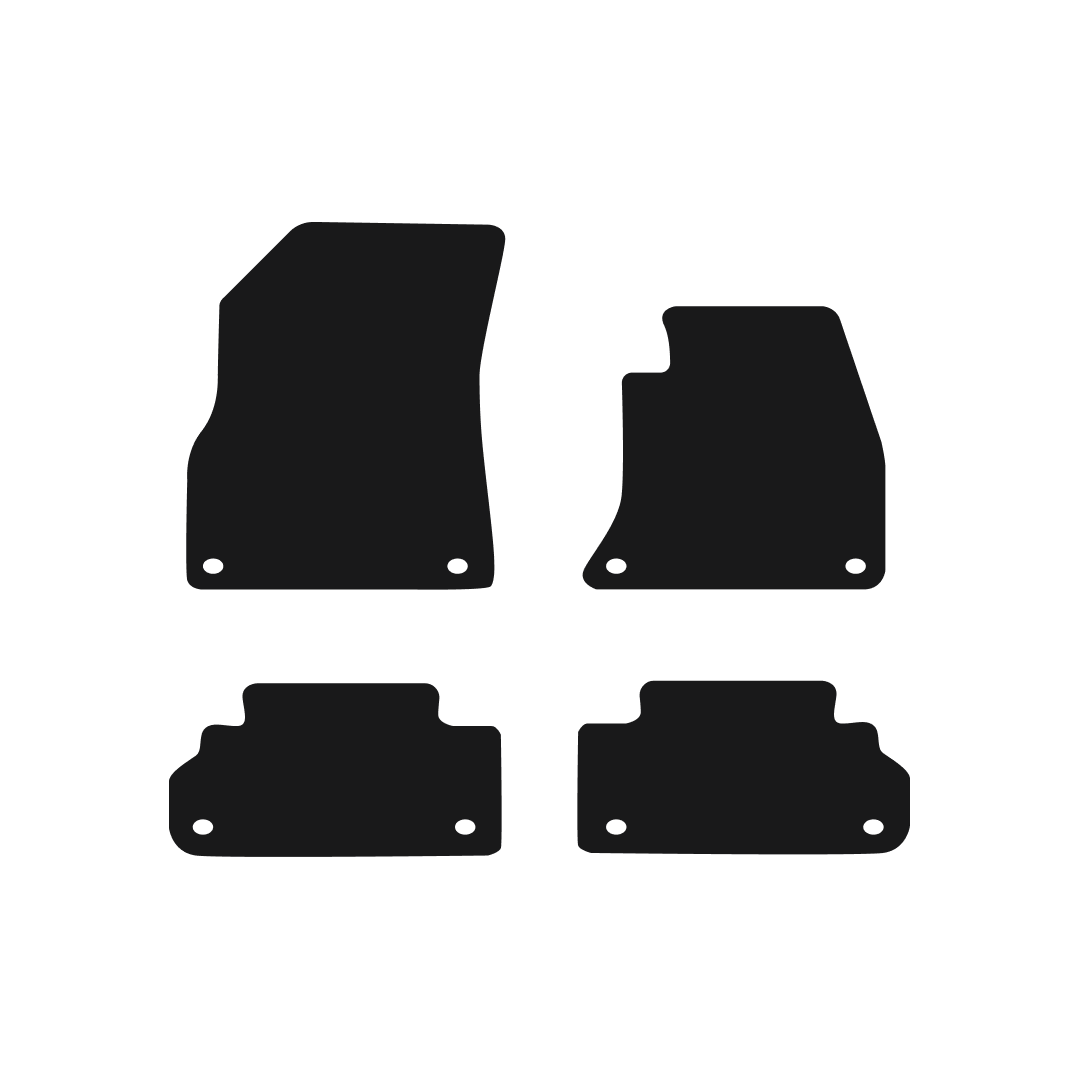 Audi Q5 (2017-2025) Car Mats Mat Shape