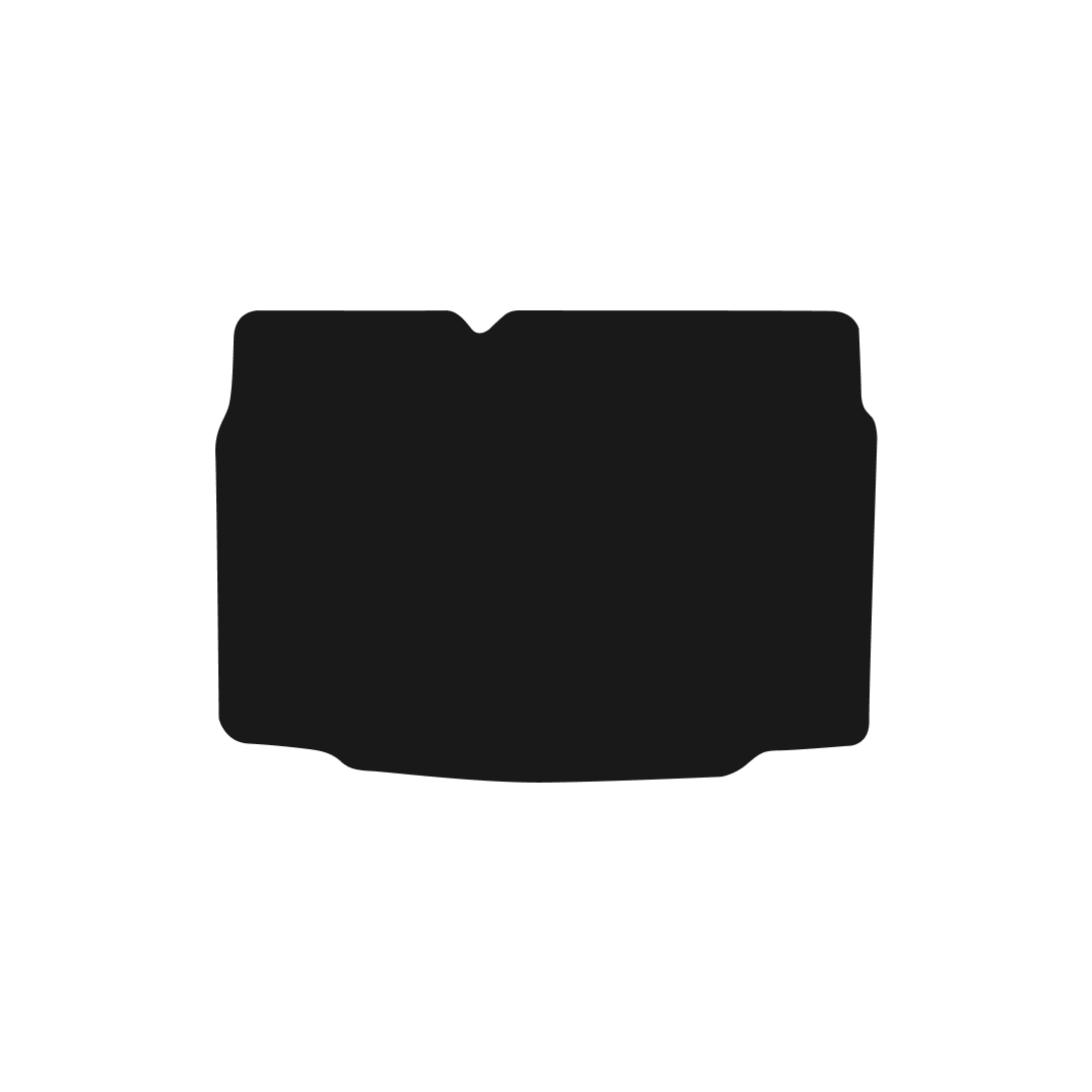 Renault Clio (2020-2024) Boot Mat (Lower) Mat Shape