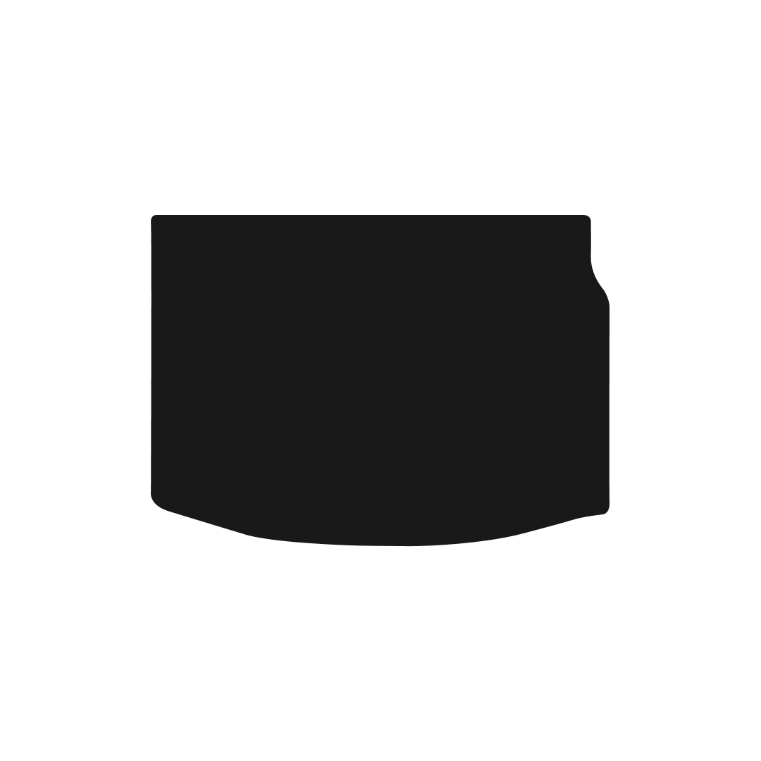 Renault Megane Hatchback (2008-2016) Boot Mat (Not Coupe) Mat Shape