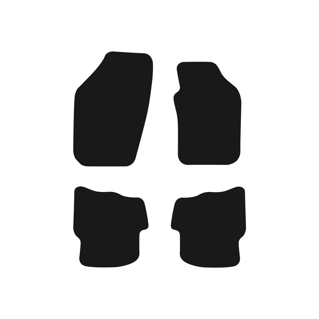 Seat Ibiza (2002-2006) Car Mats Mat Shape