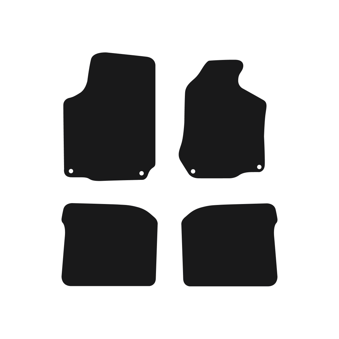 Seat Toledo (1999-2005) Car Mats Mat Shape