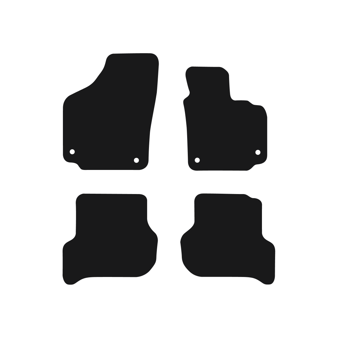 Seat Toledo (2005-2008) Car Mats Mat Shape