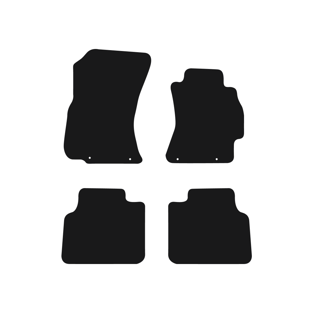 Subaru Legacy Tourer (2009-2013) Car Mats Mat Shape