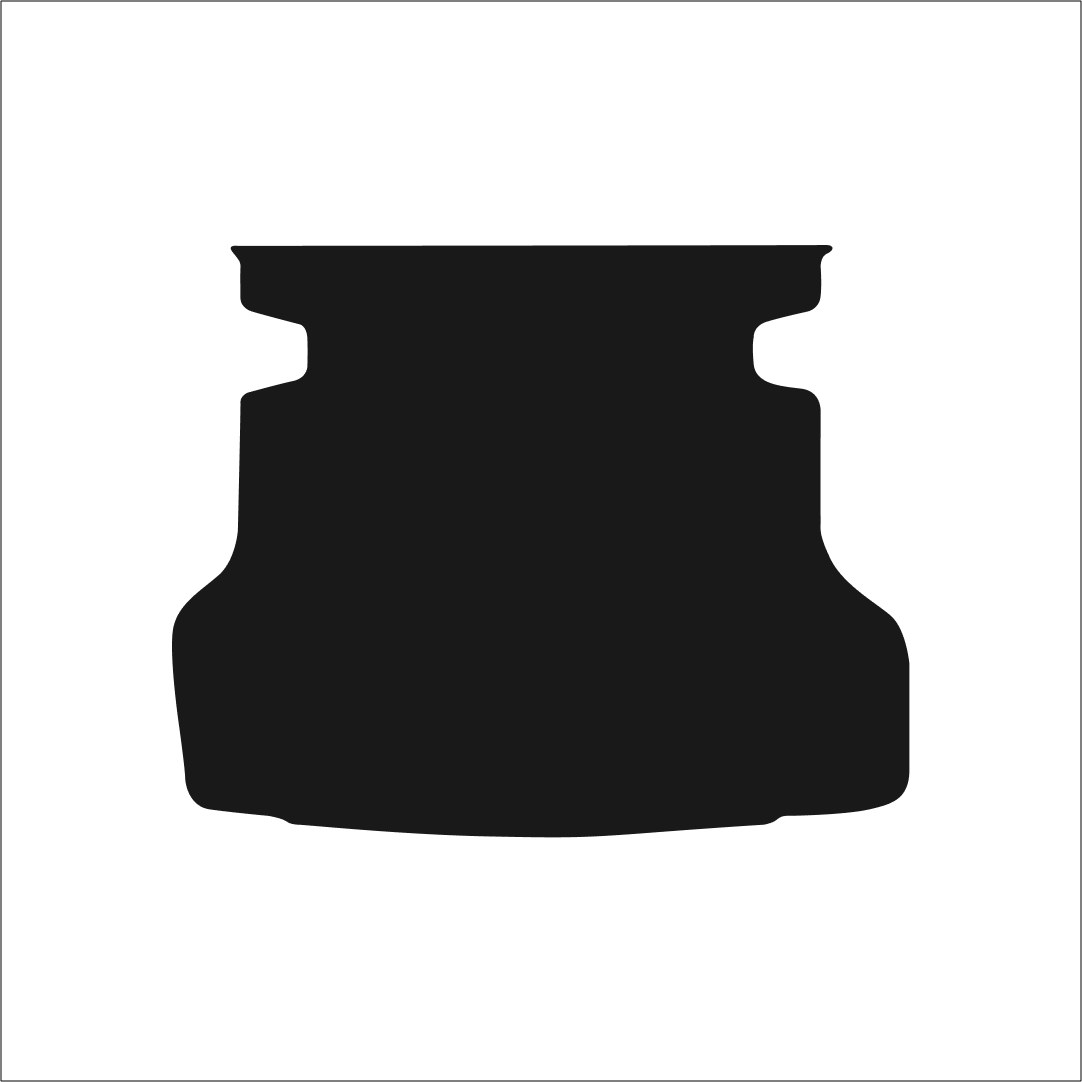 Toyota Avensis Saloon (2003-2009) Boot Mat Mat Shape