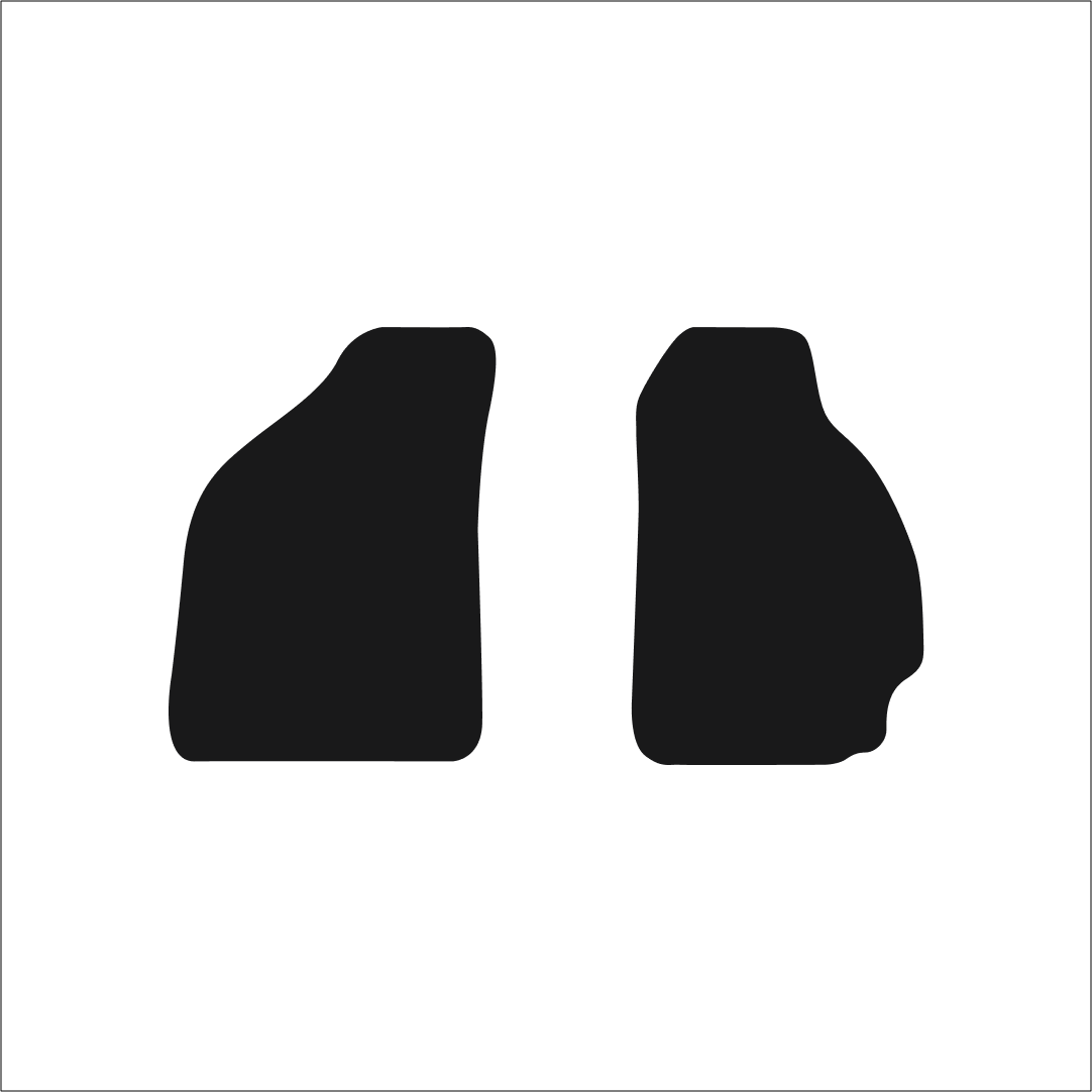 Toyota MR2 MK2 (1990-2000) Car Mats Mat Shape