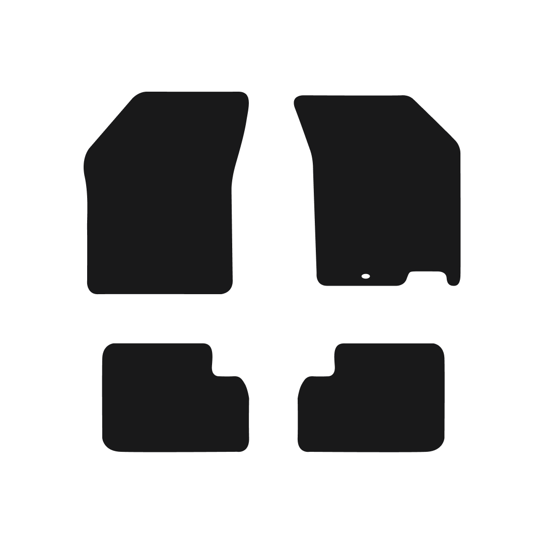 Vauxhall Agila (2009-2011) Car Mats Mat Shape