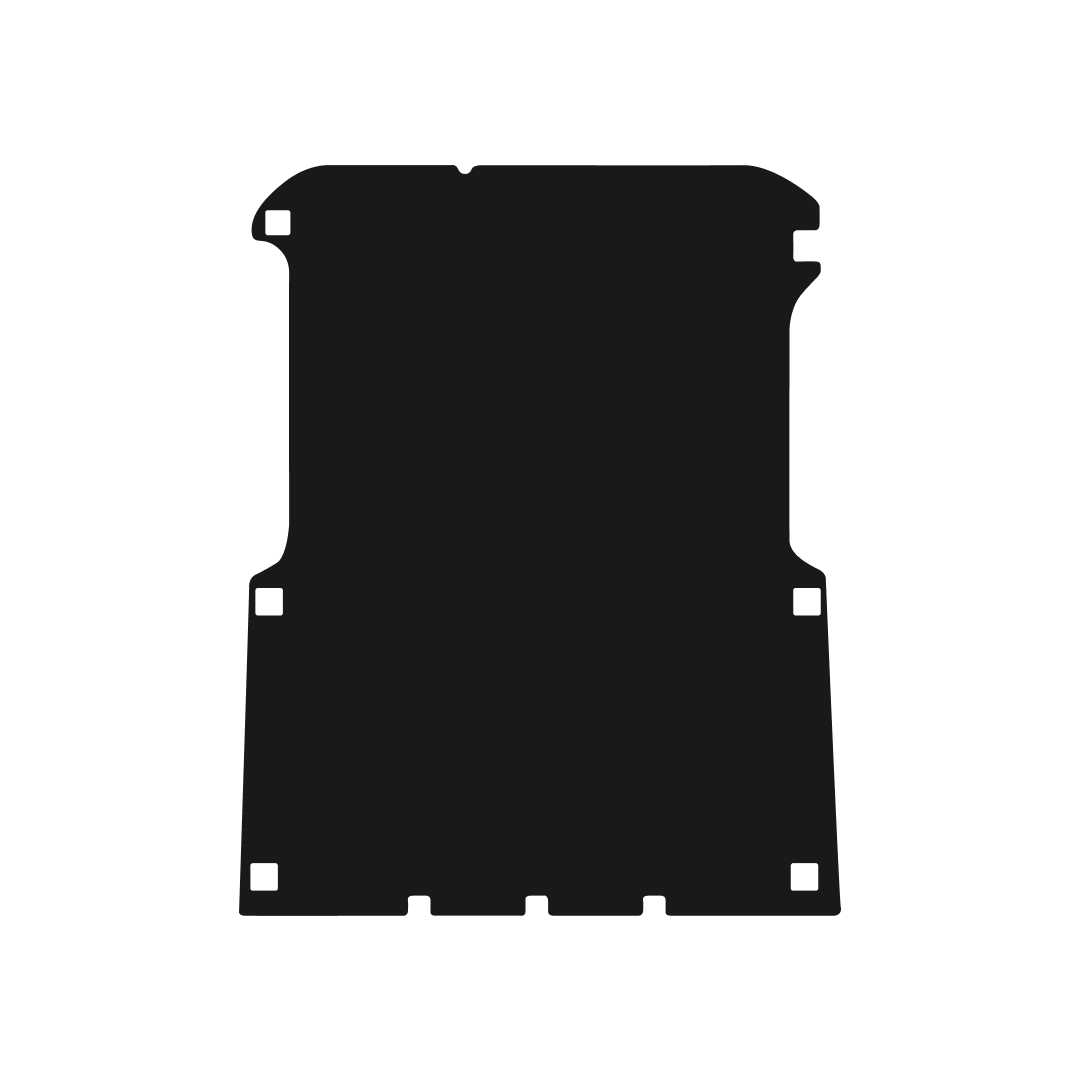 Vauxhall Combo (2001-2011) Van Rear Mat Mat Shape