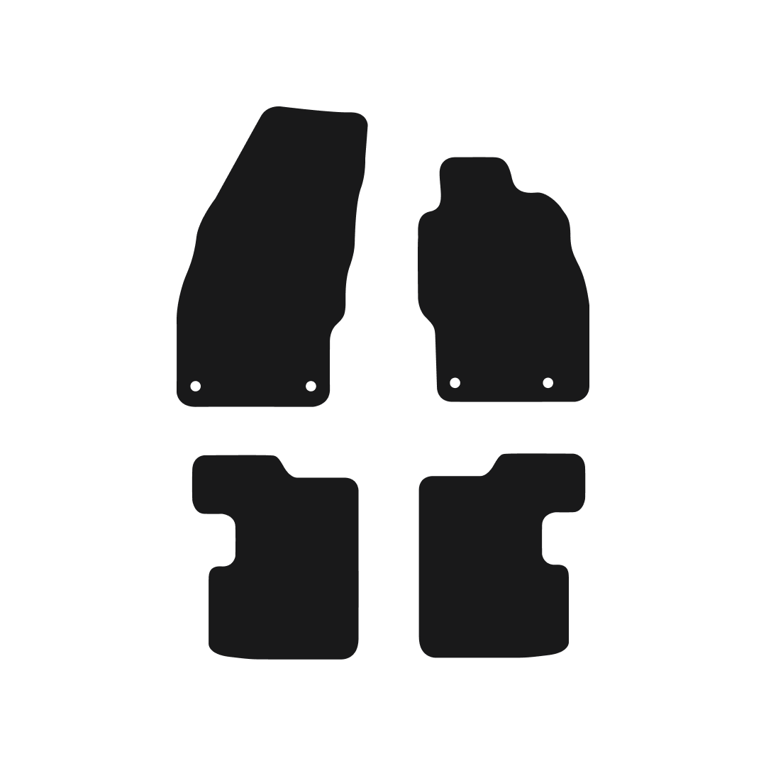 Vauxhall Corsa E (2014-2019) Car Mats Mat Shape