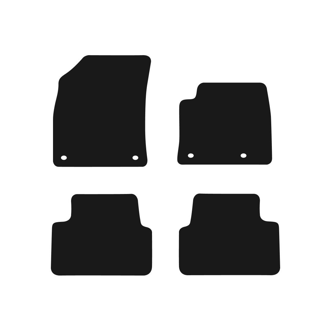 Vauxhall Crossland X (2017-2025) Car Mats Mat Shape