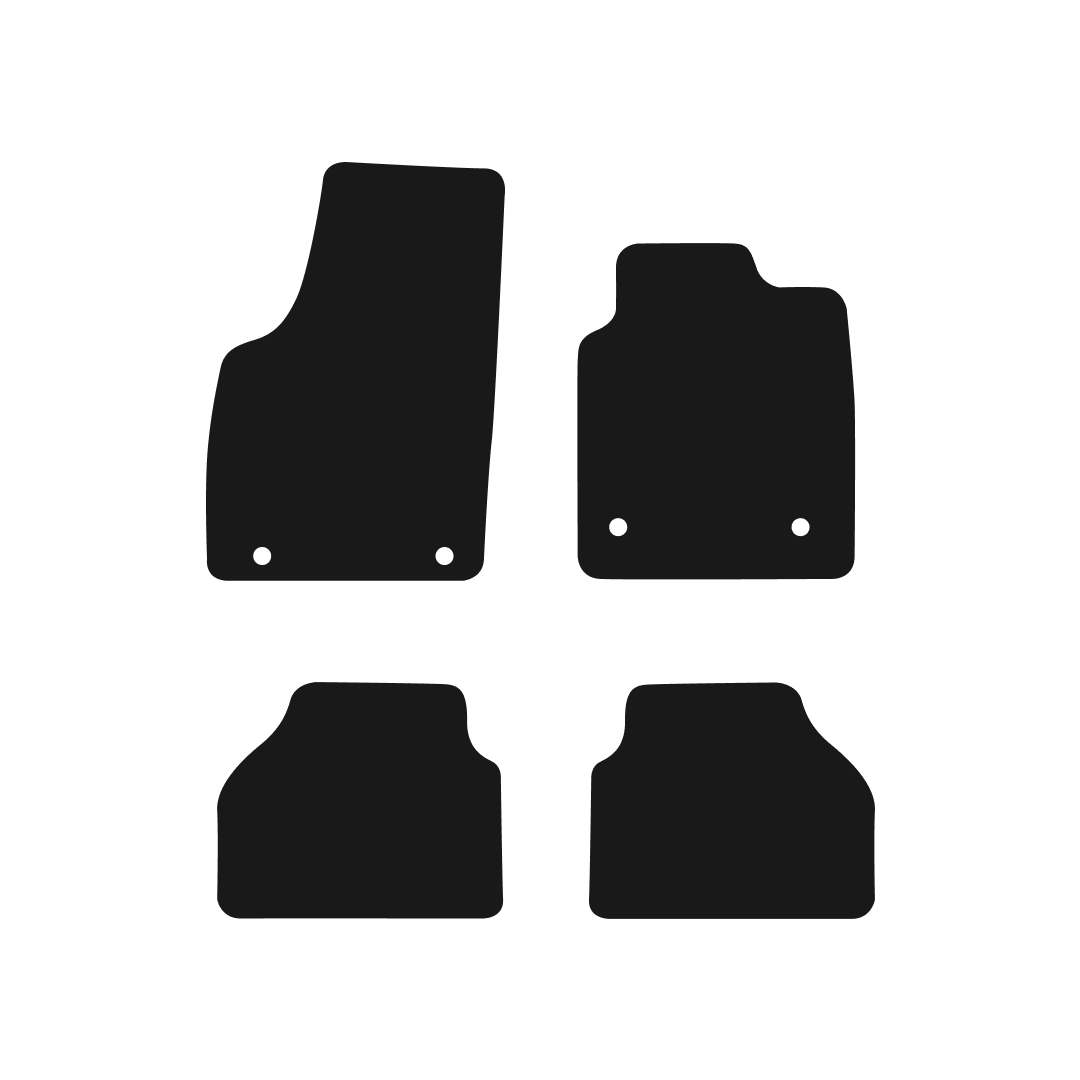 Vauxhall Meriva (2005-2010) Car Mats Mat Shape