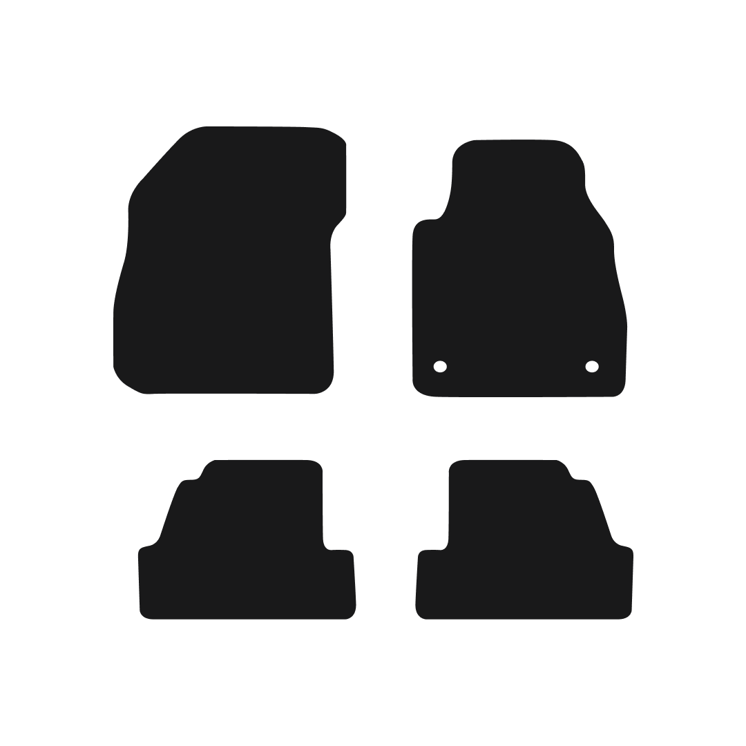 Vauxhall Mokka X (2016-2020) Car Mats Mat Shape