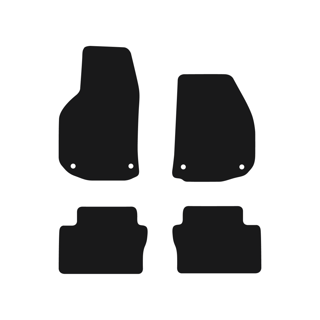 Vauxhall Zafira B 5 Seat (2006-2014) Car Mats Mat Shape