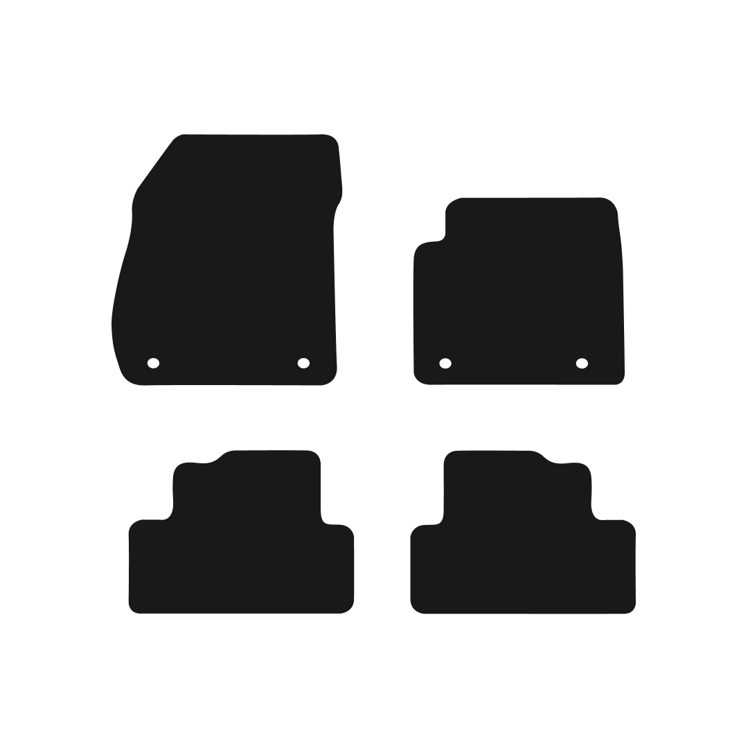 Vauxhall Zafira C 5 Seat (2012-2022) Car Mats Mat Shape