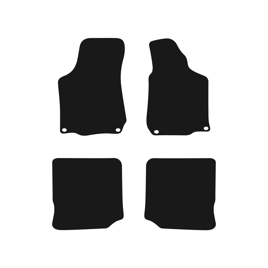 Volkswagen Bora (1999-2005) Car Mats Mat Shape