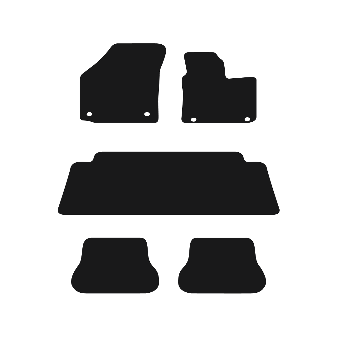 Volkswagen Caddy Maxi Life Van (2008-2021) Van Mats Mat Shape