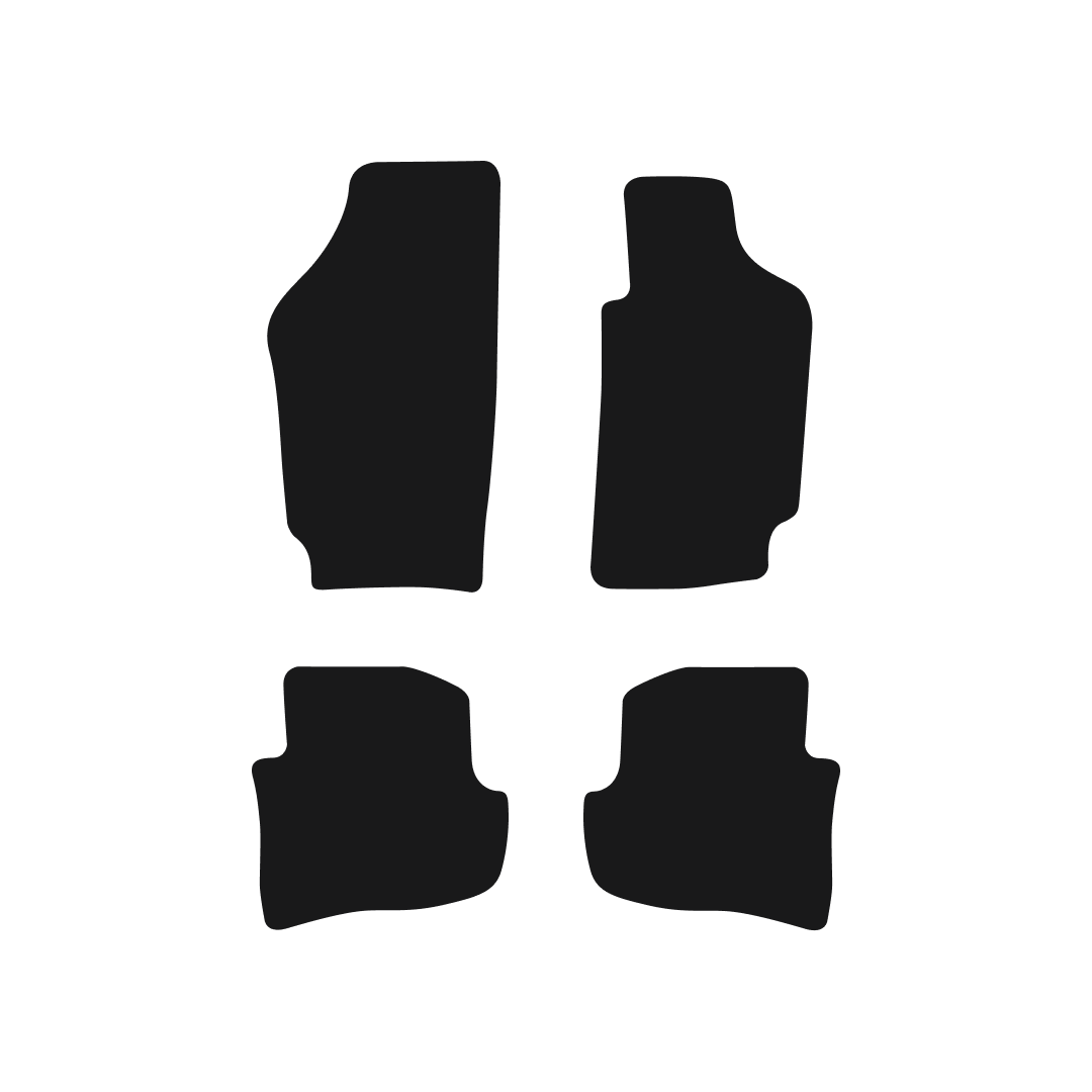 Volkswagen Fox (2006-2012) Car Mats (1-clip) Mat Shape