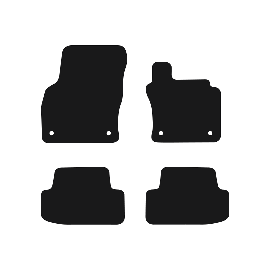 Volkswagen Golf MK7 Car Mats (2013-2019) Mat Shape