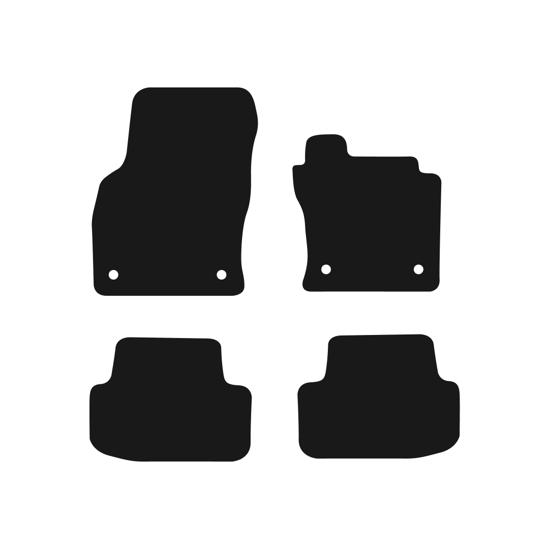 Volkswagen Golf MK8 (2019-2024) Car Mats Mat Shape