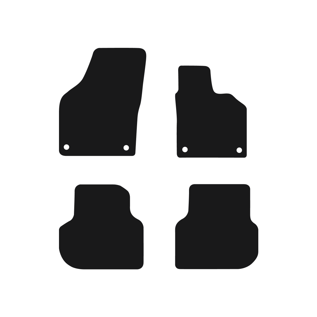 Volkswagen Jetta (2011-2024) Car Mats Mat Shape