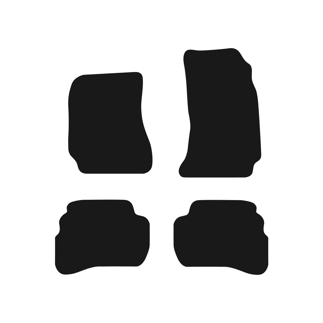 Volkswagen Passat (1996-2001) Car Mats Mat Shape
