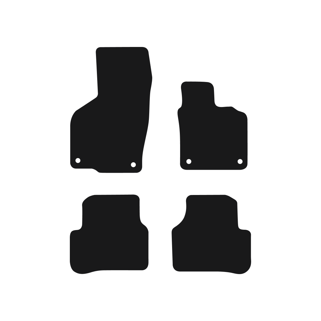 Volkswagen Passat (2007-2015) Car Mats Mat Shape