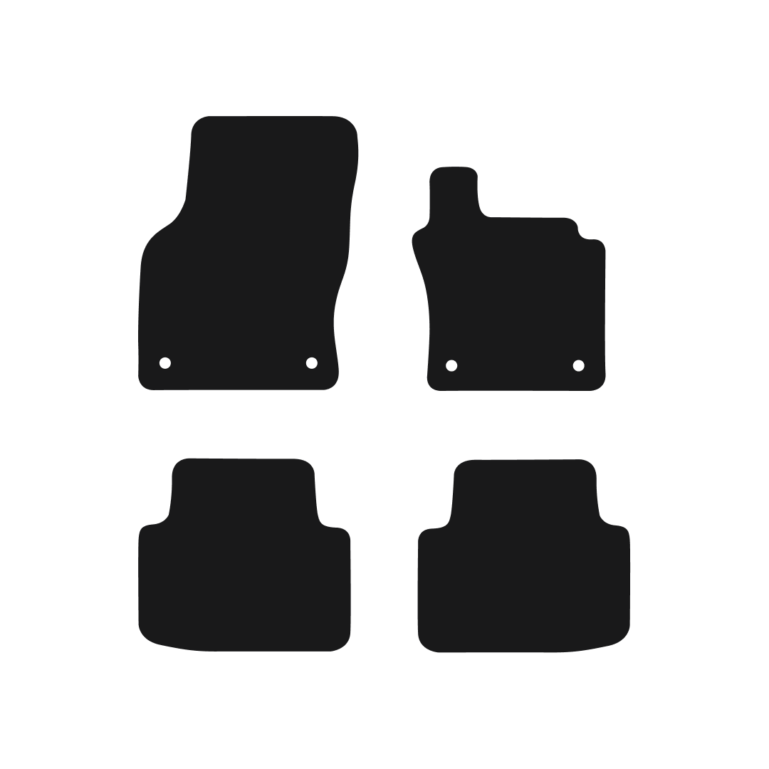 Volkswagen Passat (2015-2024) Car Mats Mat Shape