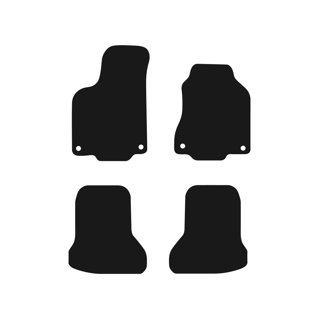 Volkswagen Polo (1994-1999) Car Mats Mat Shape