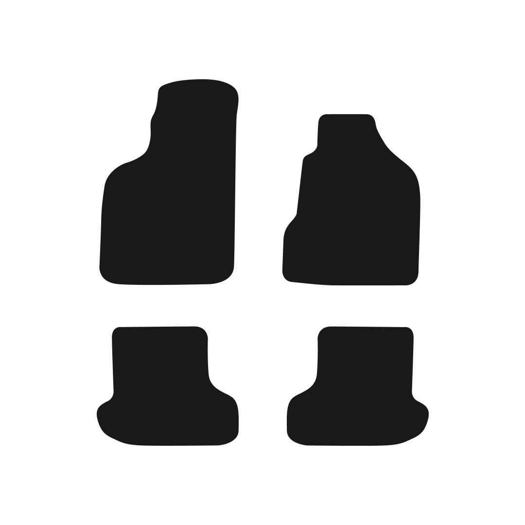 Volkswagen Polo (1999-2002) Car Mats Mat Shape