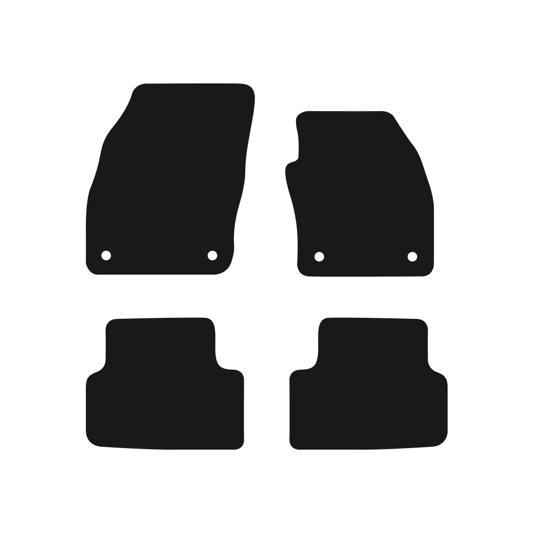 Volkswagen T-Cross (2019-2024) Car Mats Mat Shape