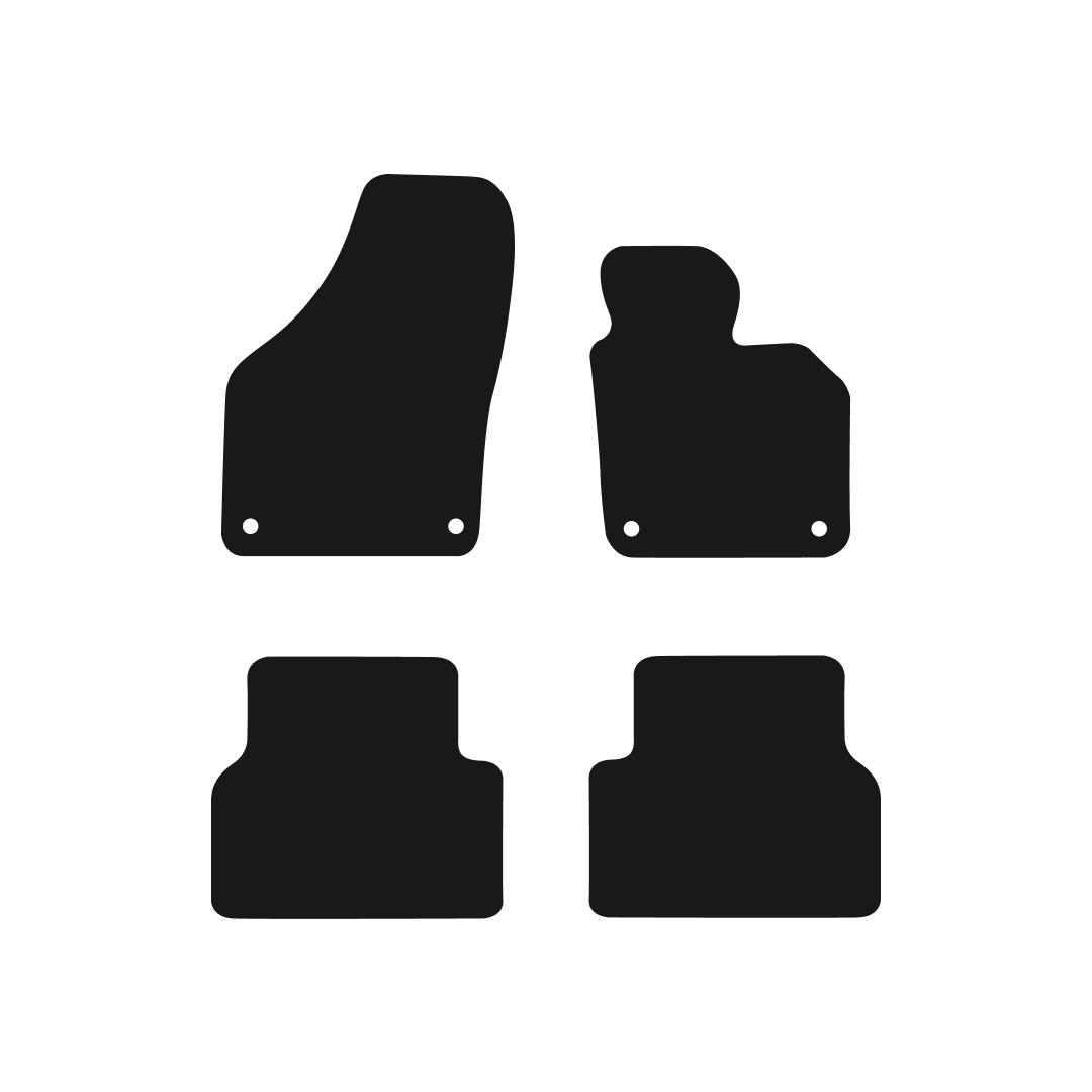 Volkswagen Tiguan (2007-2016) Car Mats Mat Shape
