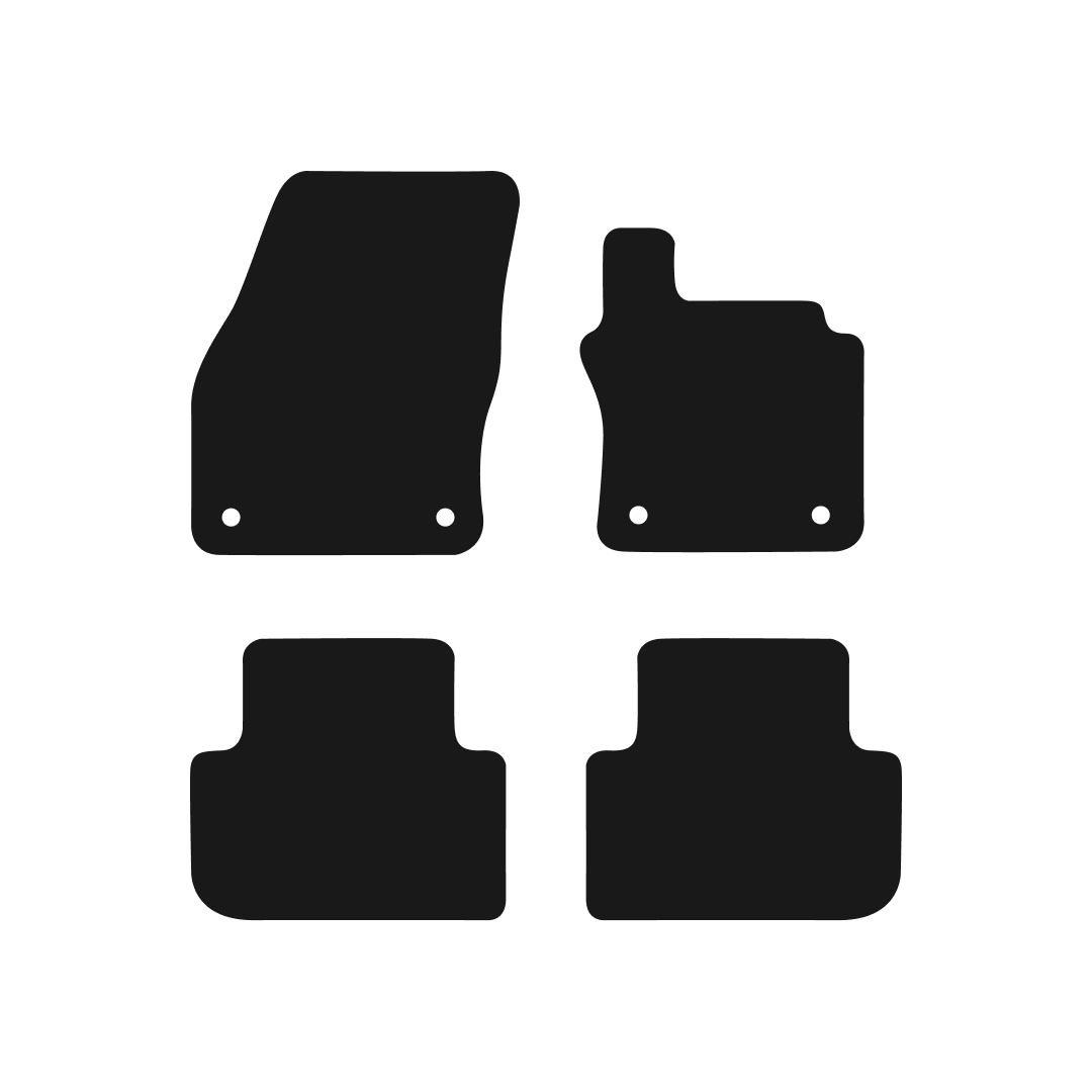 Volkswagen Tiguan (2016-2024) Car Mats Mat Shape