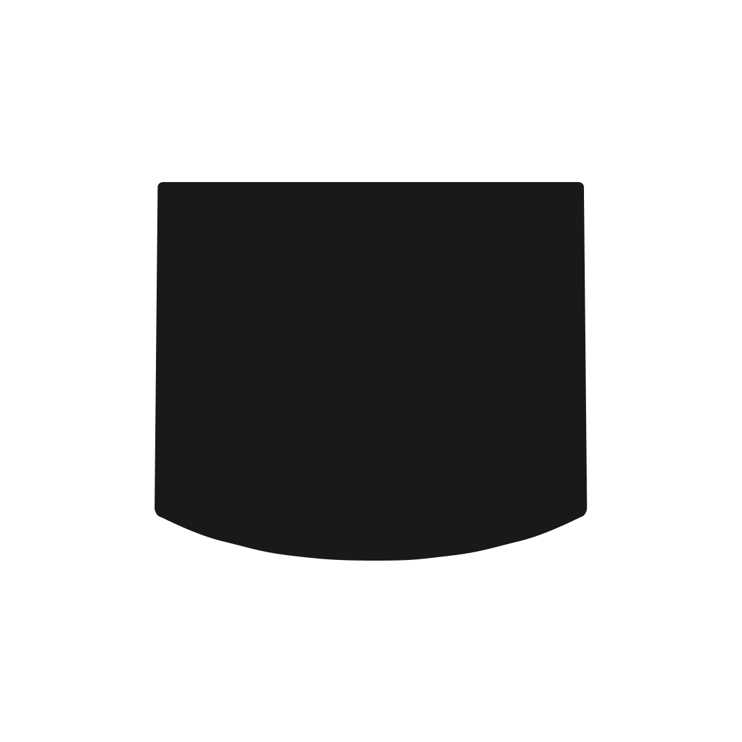 Volkswagen Touran (2010-2016) Boot Mat (5 Seat) Mat Shape