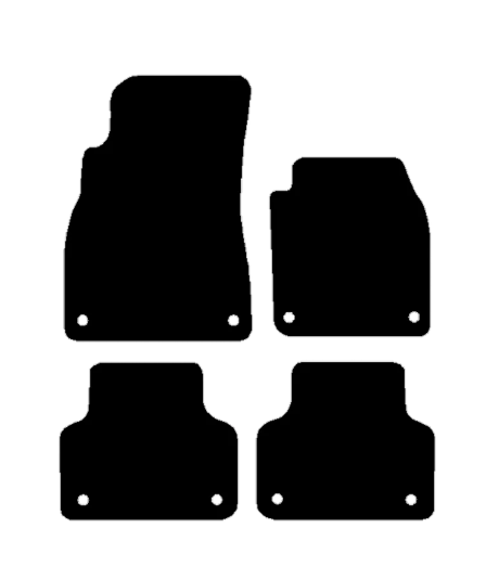 Bentley Bentayga (2015-2024) Car Mats Mat Shape