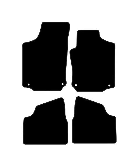 Vauxhall Corsa C (2001-2007) Car Mats Mat Shape