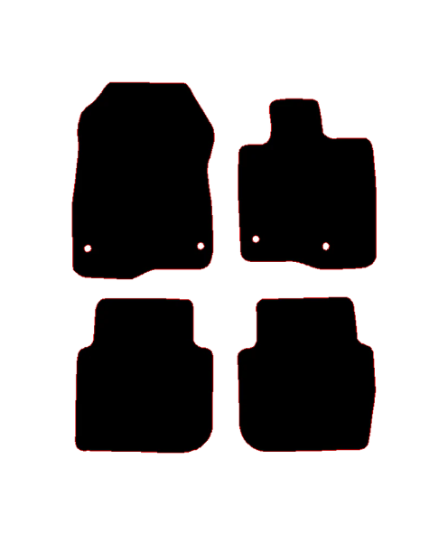 Honda CR-V Hybrid (2023-2024) Car Mats Mat Shape