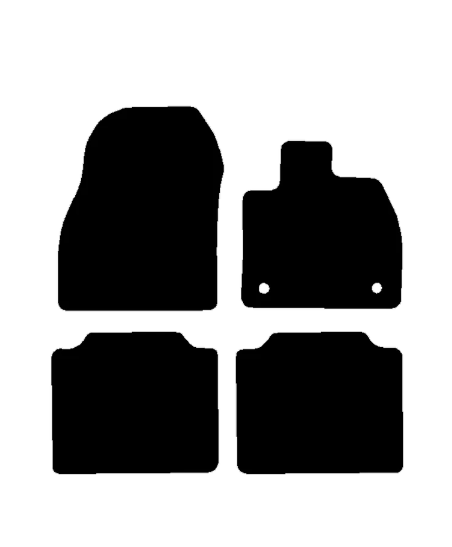 Toyota bZ4X (2022-2024) Car Mats Mat Shape