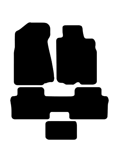 Honda CR-V Manual (1997-2001) Car Mats Mat Shape