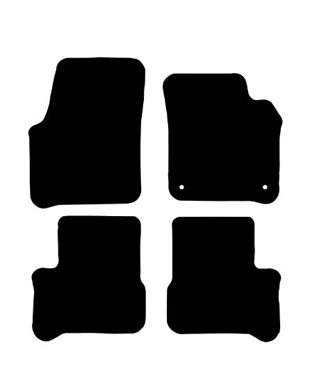 Skoda Citigo Electric (2019-2024) Car Mats Mat Shape