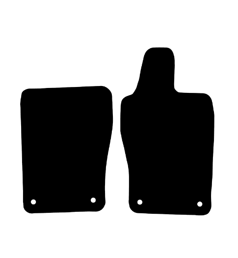 Aston Martin V600 (2005-2024) Car Mats Mat Shape