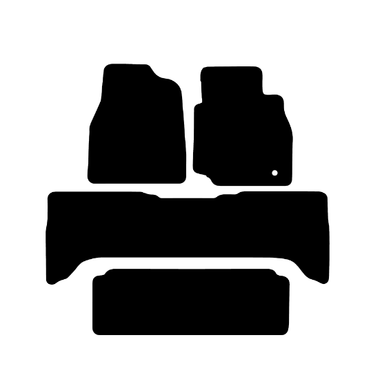 Toyota Land Cruiser Amazon (2001-2007) Car Mats Mat Shape