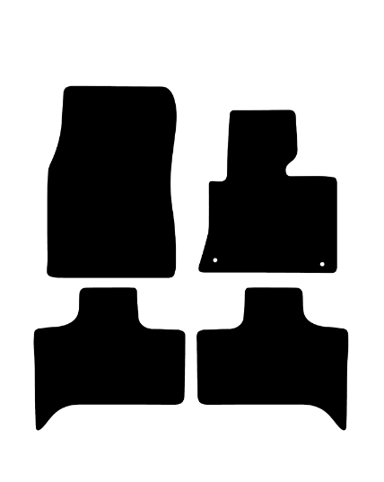 BMW X5 E53 (1999-2006) Car Mats (2 clips) Mat Shape