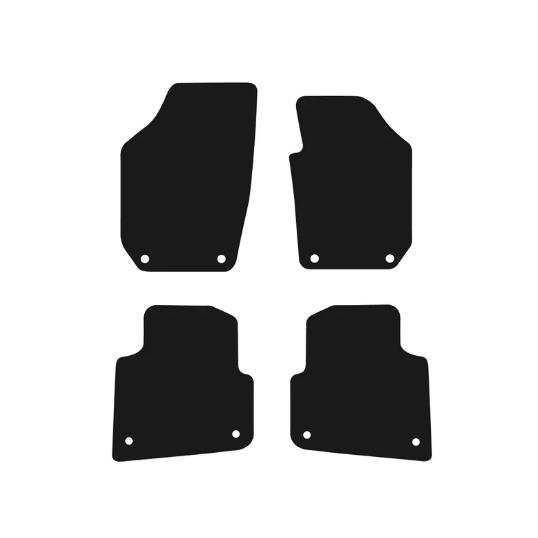 Skoda Roomster (2006-2015) Car Mats (8 clips) Mat Shape