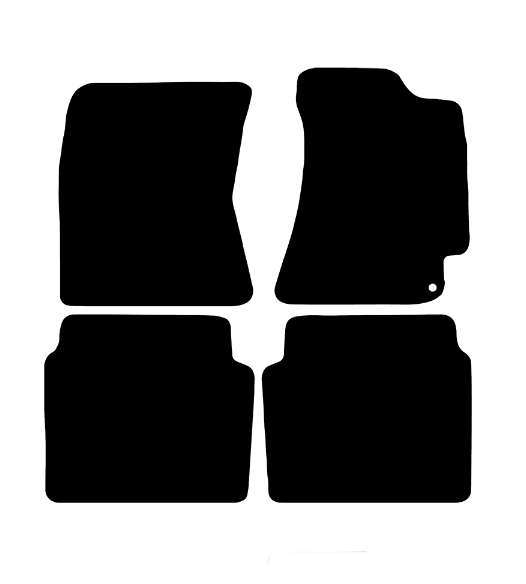 Subaru Legacy (1989-1999) Car Mats Mat Shape