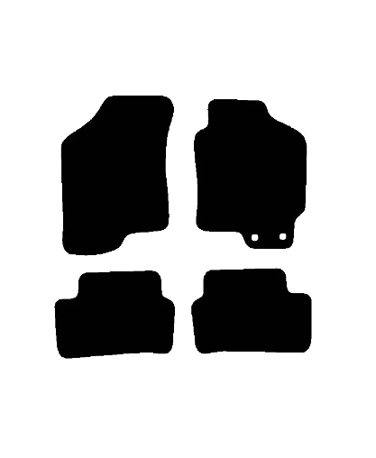 Hyundai Coupe SE (2002-2009) Car Mats Mat Shape