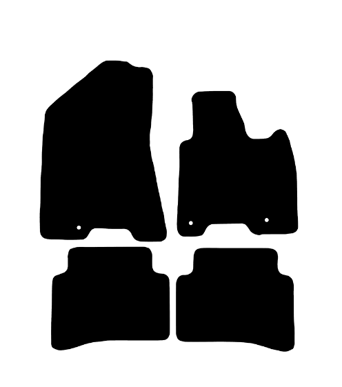 Hyundai Tucson (2018-2020) Car Mats Mat Shape