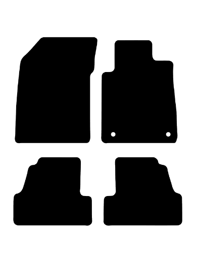 Chevrolet Trax (2012-2021) Car Mats Mat Shape