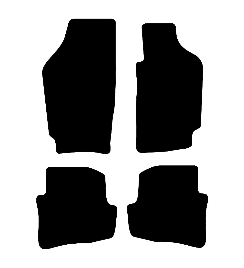 Volkswagen Fox (2006-2012) Car Mats (4-clips) Mat Shape