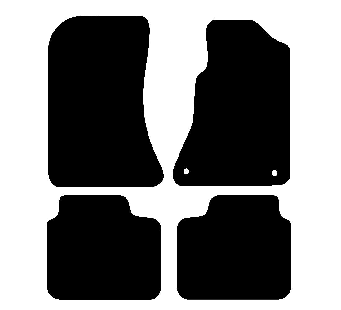 Vauxhall Movano (1993-2003) Car Mats Mat Shape
