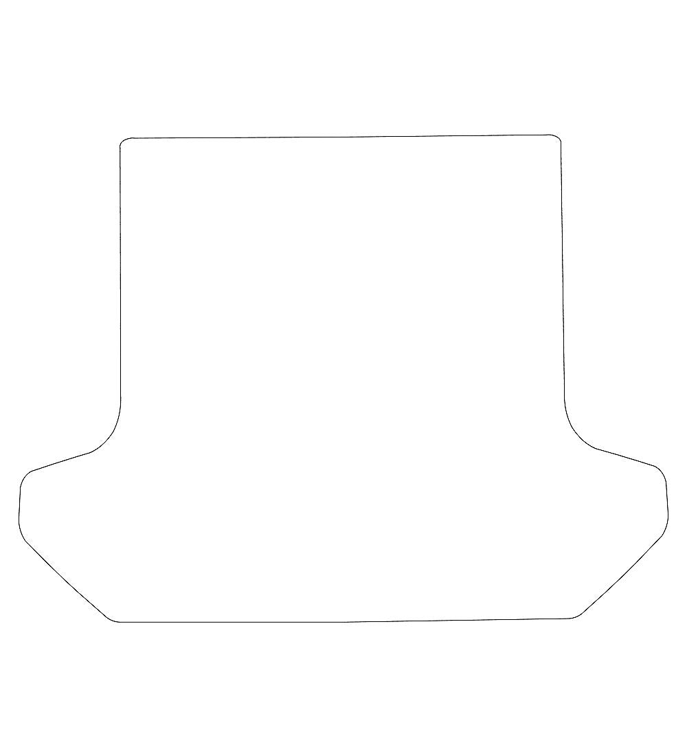 Toyota Land Cruiser  (2003-2010) Boot Mat Mat Shape